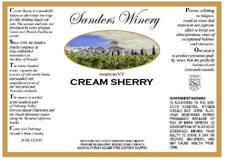 Cream Sherry Cream Sherry