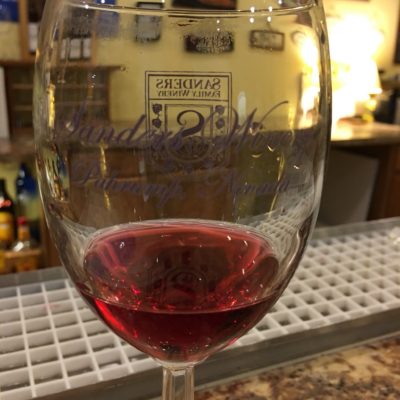 Sanders Winery-14-glass-red Sanders Winery-14-glass-red